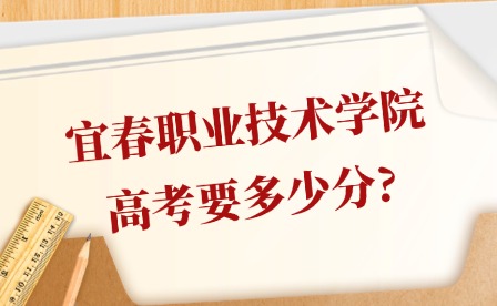 2025年宜春职业技术学院高考要多少分?